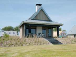 Modern design lodge directly at the water